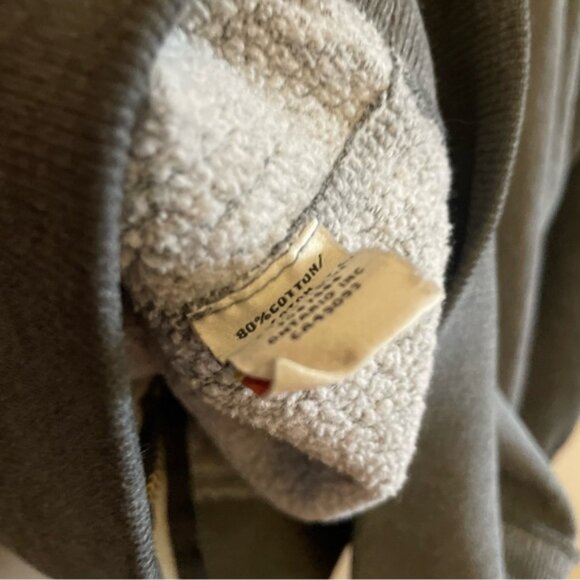 Vintage Y2K Campus Crew Gray Ohio State Heavy Zip-Up Hoodie - Picture 13 of 13